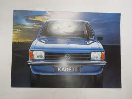 Opel Kadett 1979 -myyntiesite / sales brochure