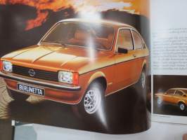 Opel Kadett 1979 -myyntiesite / sales brochure