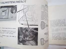 Fiat - Omistajan käsikirja / Instruktionsbok -käyttöohjekirja