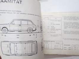 Fiat - Omistajan käsikirja / Instruktionsbok -käyttöohjekirja