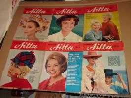 Elokuva-Aitta vuosikerta  1965 24 numeroakansisssa kirjoitusta