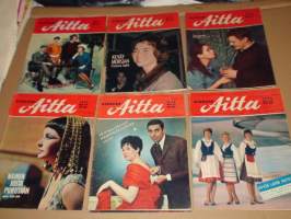 Elokuva-Aitta vuosikerta  1962 24 numeroakansisssa kirjoitusta