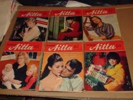 Elokuva-Aitta vuosikerta  1962 24 numeroakansisssa kirjoitusta