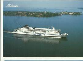 Finnjet - laivakortti, laivapostikortti kulkematon  A5