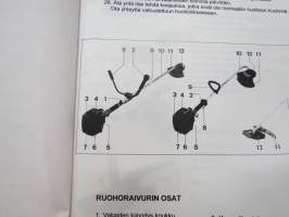Efco 8100 - Stark 26 Tr - Stark 26 - 8250 - 8250 IC D raivaussaha -käyttöohjekirja