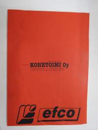 Efco 8100 - Stark 26 Tr - Stark 26 - 8250 - 8250 IC D raivaussaha -käyttöohjekirja