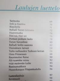 Lauluja Turusta - Turkuseura - Turku-aiheinen laulukirja