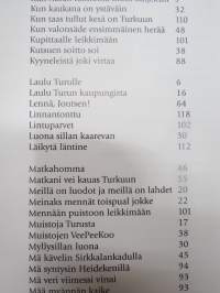 Lauluja Turusta - Turkuseura - Turku-aiheinen laulukirja
