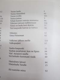 Lauluja Turusta - Turkuseura - Turku-aiheinen laulukirja