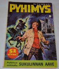 Pyhimys  7  1976 Sukulinnan aave