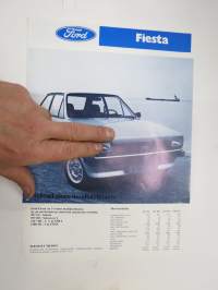 Ford Fiesta 197? -myyntiesite / sales brochure
