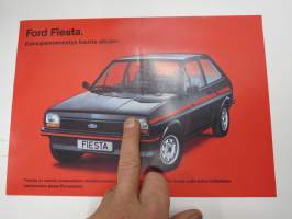 Ford Fiesta 197? -myyntiesite / sales brochure
