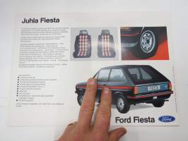 Ford Fiesta 197? -myyntiesite / sales brochure