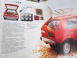 Chrysler Horizon -myyntiesite / sales brochure