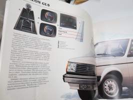 Chrysler Horizon -myyntiesite / sales brochure