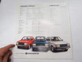 Chrysler Horizon -myyntiesite / sales brochure