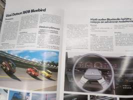 Datsun 180B Bluebird -myyntiesite / sales brochure