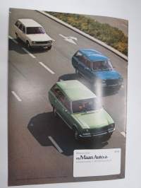 Peugeot 504 1978 -myyntiesite / sales brochure