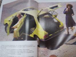 Peugeot 104 1978 -myyntiesite / sales brochure