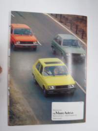 Peugeot 104 1978 -myyntiesite / sales brochure