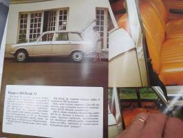 Peugeot 304 1978 -myyntiesite / sales brochure