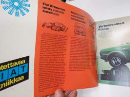 Fiat Ritmo 1979 -myyntiesite / sales brochure
