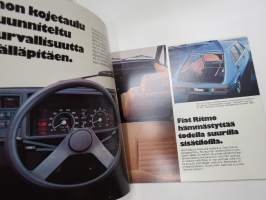 Fiat Ritmo 1979 -myyntiesite / sales brochure