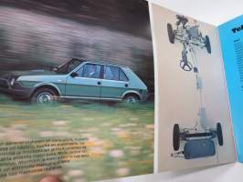 Fiat Ritmo 1979 -myyntiesite / sales brochure