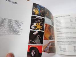 Ford Capri II 1975 -myyntiesite / sales brochure