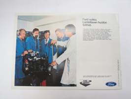 Ford Capri II 1975 -myyntiesite / sales brochure