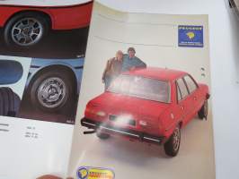 Peugeot 305 lisävarusteet -myyntiesite / sales brochure