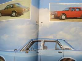 Toyota Cressida 2000 1978 -myyntiesite / sales brochure