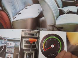 Toyota Cressida 2000 1978 -myyntiesite / sales brochure