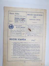 Nuoren Kansan Joulu 1946 (Nuori Kansa) -joulunumero / christmas issue