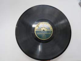 Homocord O.4-23076 T. Pekkarinen - Juna menee Tampereelle I / II kuulelma levy -savikiekkoäänilevy / 78 rpm 10&quot; record