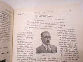 Itsenäinen Suomi 1929 nr 4 Maanpuolustusnumero, Puolustusvoimat ja palveusaika, armeija ja kansa,Puolustuspoliittinen asema, Siviiliväen puolustautumisesta...