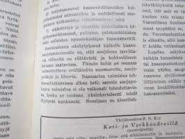 Itsenäinen Suomi 1929 nr 4 Maanpuolustusnumero, Puolustusvoimat ja palveusaika, armeija ja kansa,Puolustuspoliittinen asema, Siviiliväen puolustautumisesta...