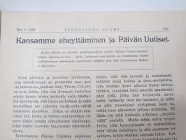 Itsenäinen Suomi 1928 nr 8 Armeijariidat, Kansamme eheyttäminen ja Päivän Uutiset, Kelloggin sopimus, ym.