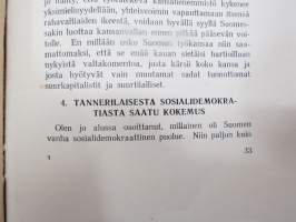 Suomen työväenliikkeen opetuksia