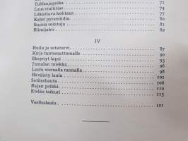 Risti lumessa - runoja