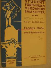 Fredrik Böök som litteraturkritiker