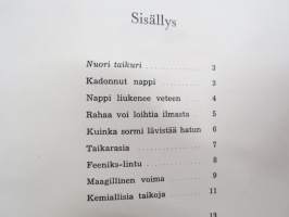 Nuori taikuri ja taituri - pieniä taikatemppuja ja rakentelutehtäviä