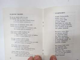 Lasikantinen laulukirja - Auran Panimo Oy -song book
