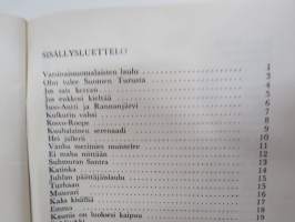 Lasikantinen laulukirja - Auran Panimo Oy -song book
