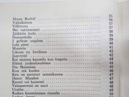 Lasikantinen laulukirja - Auran Panimo Oy -song book