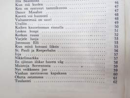 Lasikantinen laulukirja - Auran Panimo Oy -song book