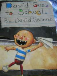 david goesto scool.by david shannon.vakitan tarjous helposti paketti 19x36 x60 cm paino 35kg 5e