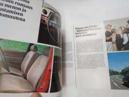 Datsun 160 J Violet -myyntiesite / sales brochure