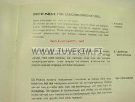 Perkins 4.236, 6.354 handbook -käyttöohjekirja ruotsiksi