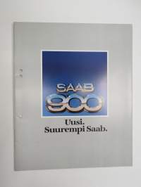 Saab 900 -myyntiesite / sales brochure